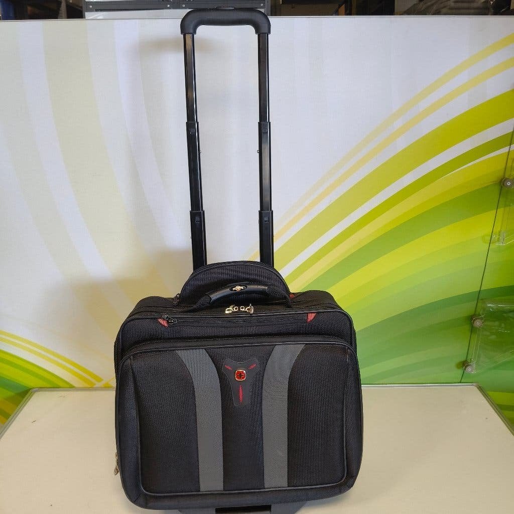 Laptop Trolley model wenger granada tot 17 inch, Computers en Software, Ophalen, Gebruikt, Trolleytas, 17 inch of meer
