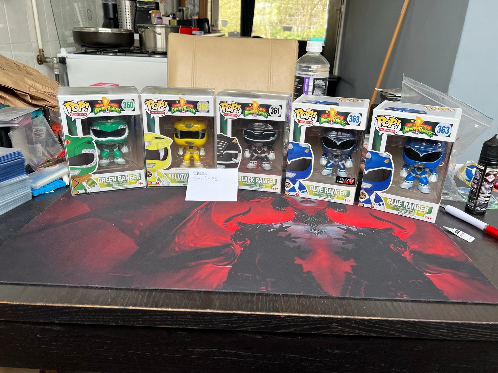 Funko Pop! Power Rangers Collectie (5 stuks), Ophalen of Verzenden, Nieuw