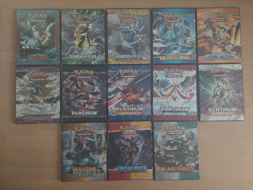 pokemon 13 verschillende Ultra Pro 9 Pocket Mappen, Ophalen, Zo goed als nieuw, Boek of Catalogus