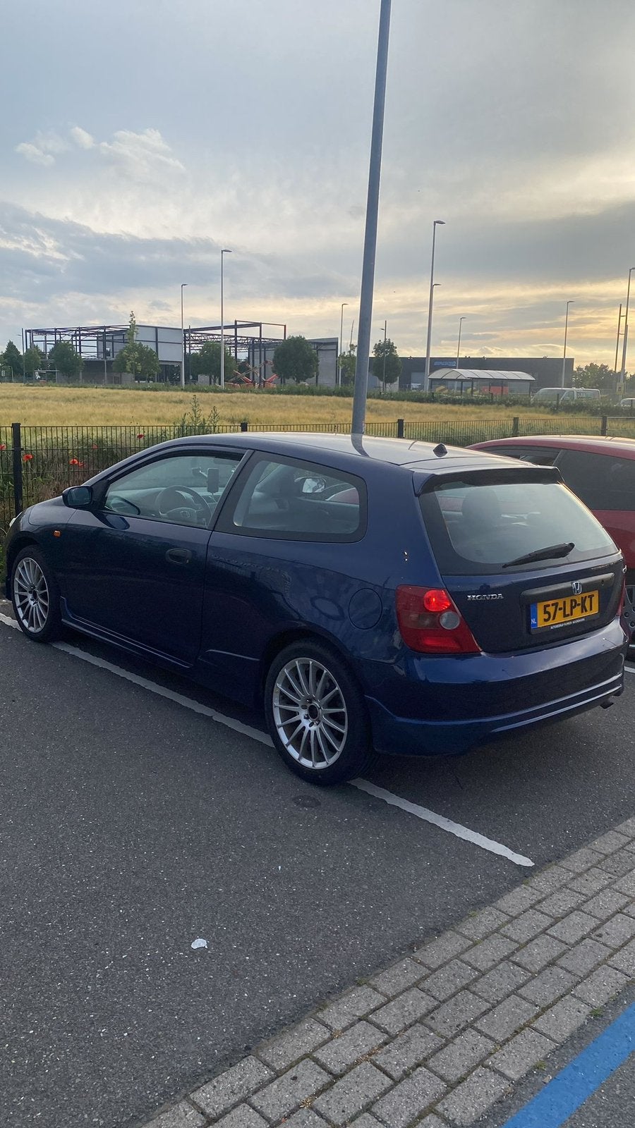Honda Civic 1.4 I LS 3DR 2003 Blauw, Voorwielaandrijving, 4 cilinders, 1396 cc, Blauw
