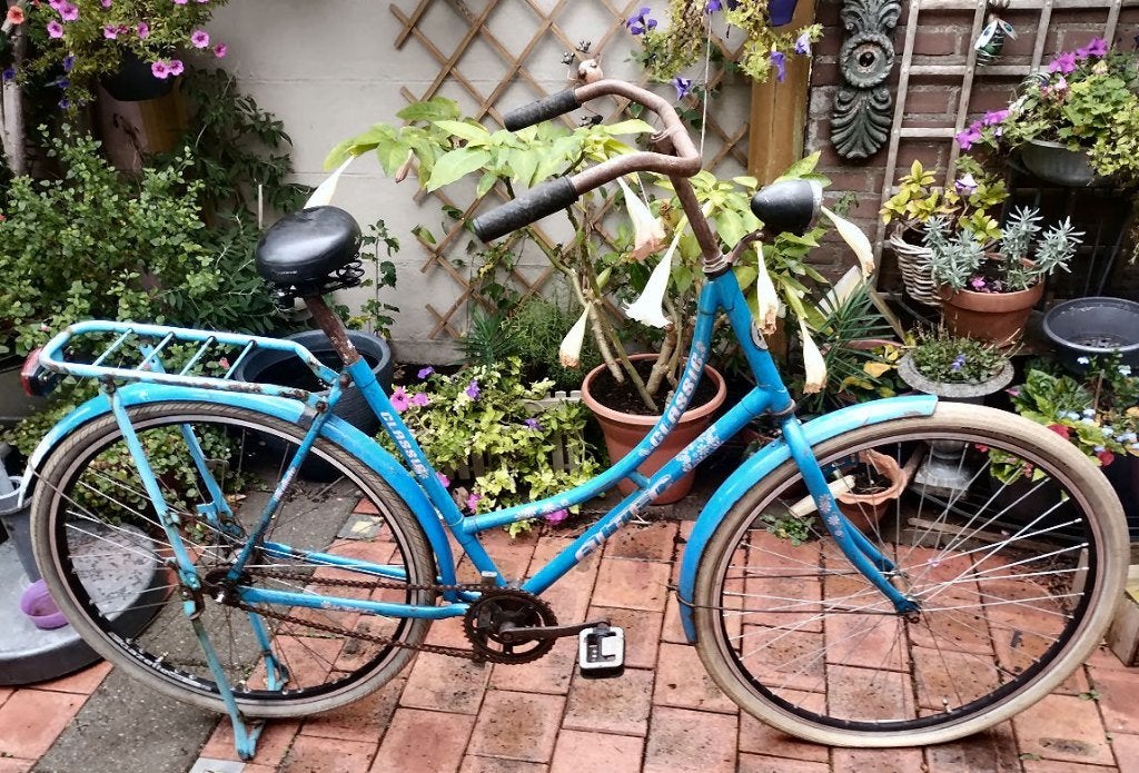 omafiets  en transportfiets sloper/voor onderdelen!, Ophalen, Terugtraprem, Gebruikt, 56 cm of meer