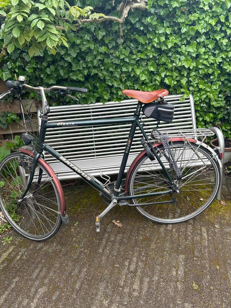 Batavus Cibola herenfiets - Gebruikt, Fietsen en Brommers, Fietsen | Dames | Damesfietsen, Ophalen, Gebruikt, Velgrem, Versnellingen