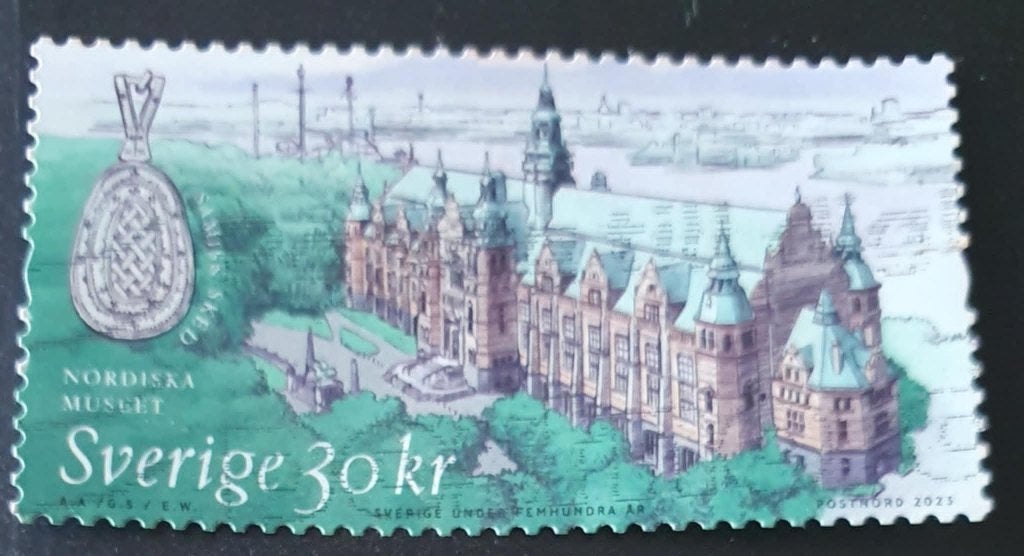148-26 Zweden 2023 / Nordiska Museet ZK 30.00, Verzenden, Zweden, Gestempeld