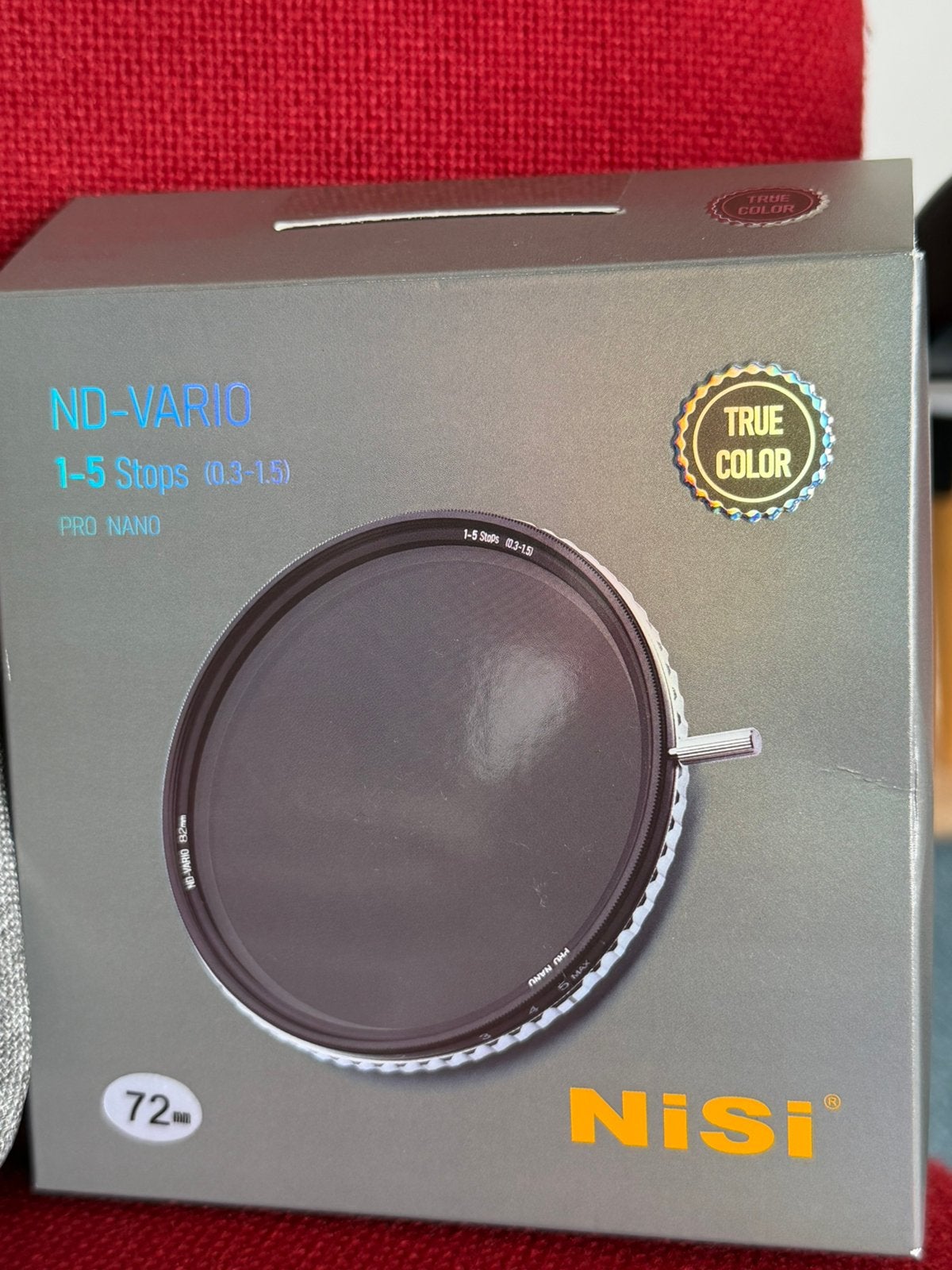 Nisi True colour ND Filter 72mm 1-5 stops, Overige typen, Zo goed als nieuw, 70 tot 80 mm, Ophalen