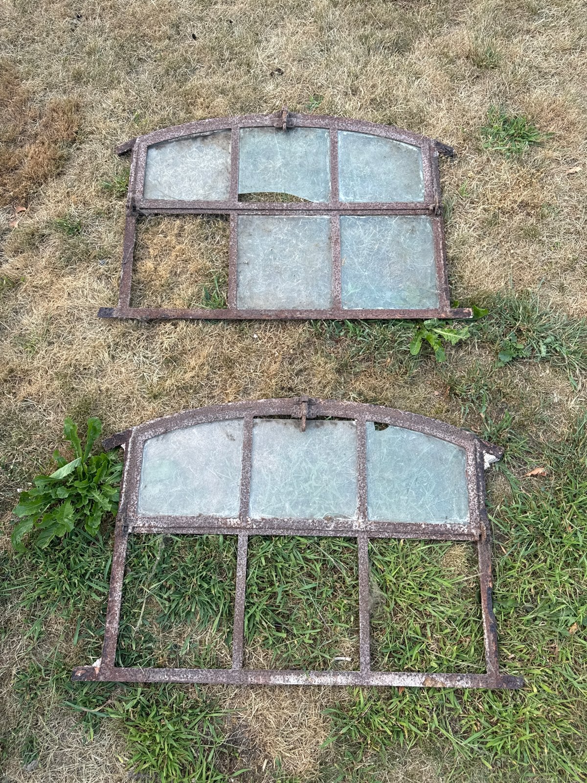 Oude ijzeren stalramen, Ophalen, Gebruikt, Gevelraam of Ruit, Minder dan 80 cm