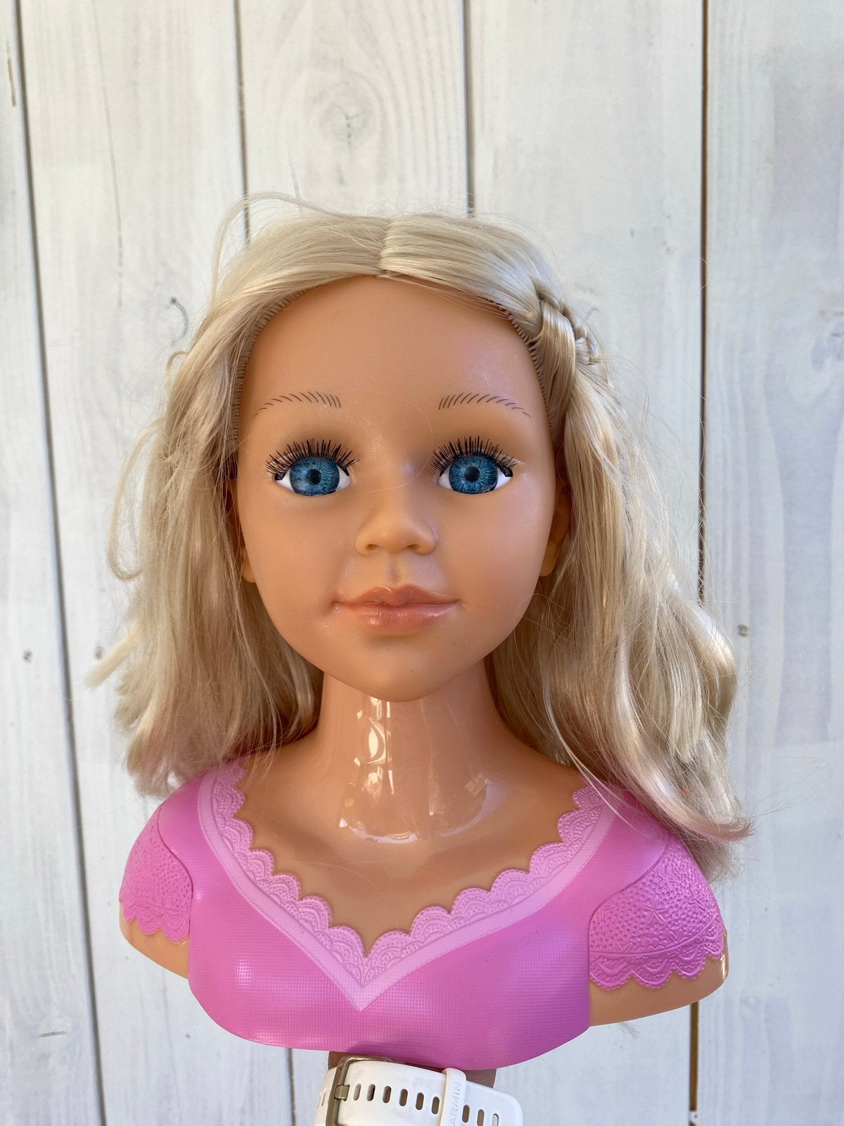 Mooie opmaakpop met haar om te stylen - Zo goed als nieuw, Ophalen, Zo goed als nieuw, Overige typen