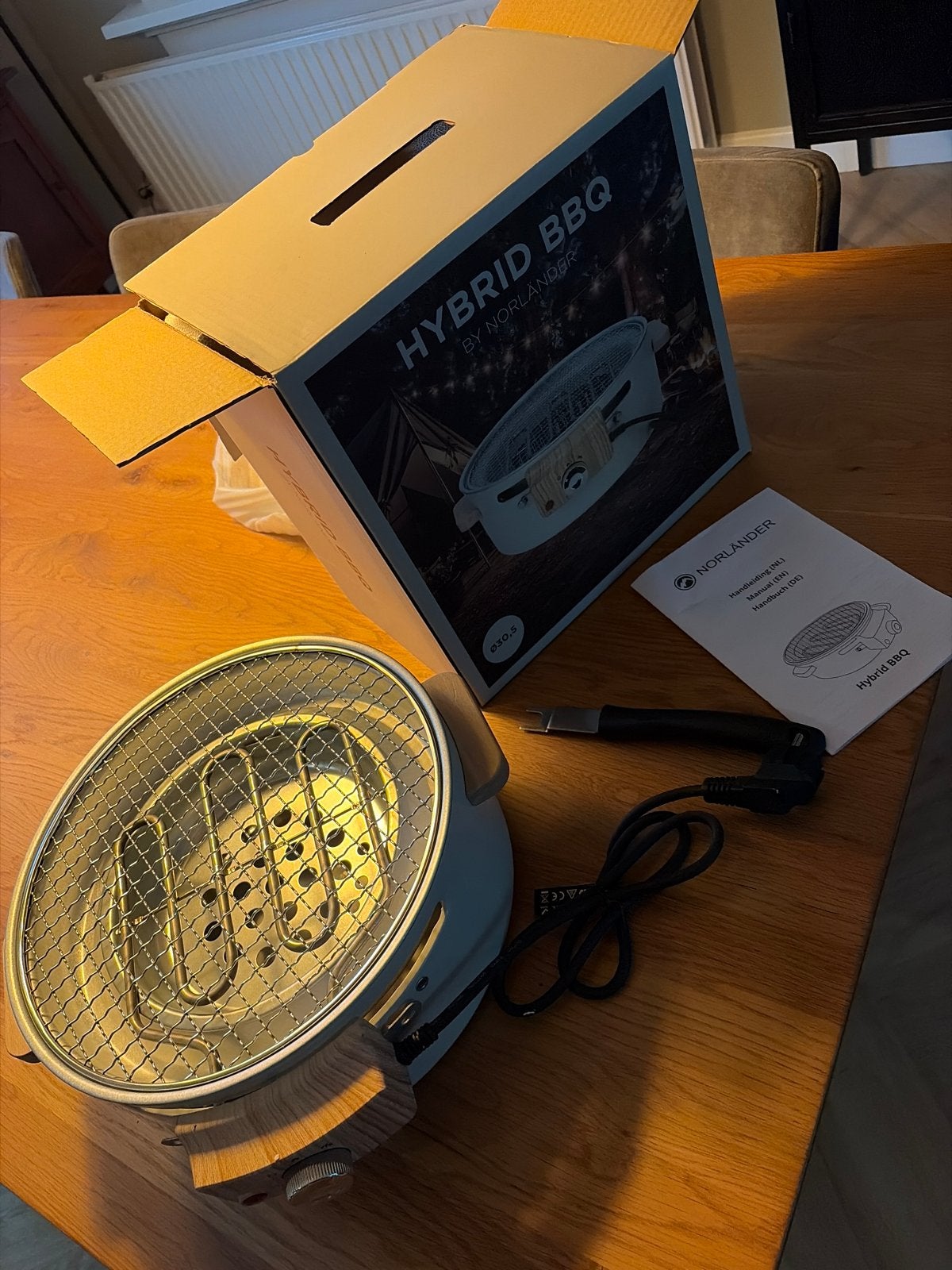 Norlander Hybrid BBQ - Nieuw in doos, Ophalen of Verzenden, Nieuw