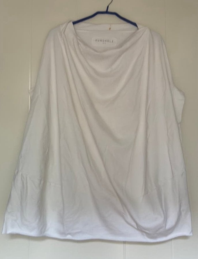 Witte Rundholz DIP sweater one size, Wit, Maat 46/48 (XL) of groter, Ophalen of Verzenden, Korte mouw