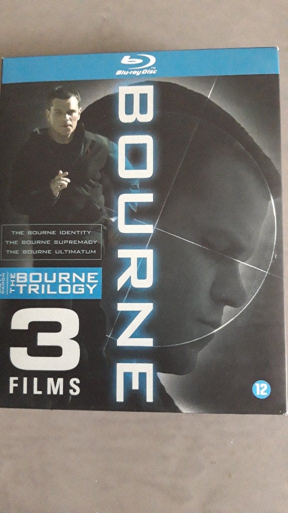 The Bourne Trilogie - 3 Films Blu-ray, Engels, Boxset, Nederlands, Actie