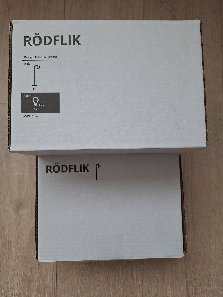 Ikea RÖDFLIK Staande/leeslamp, Ophalen, Nieuw, 150 tot 200 cm