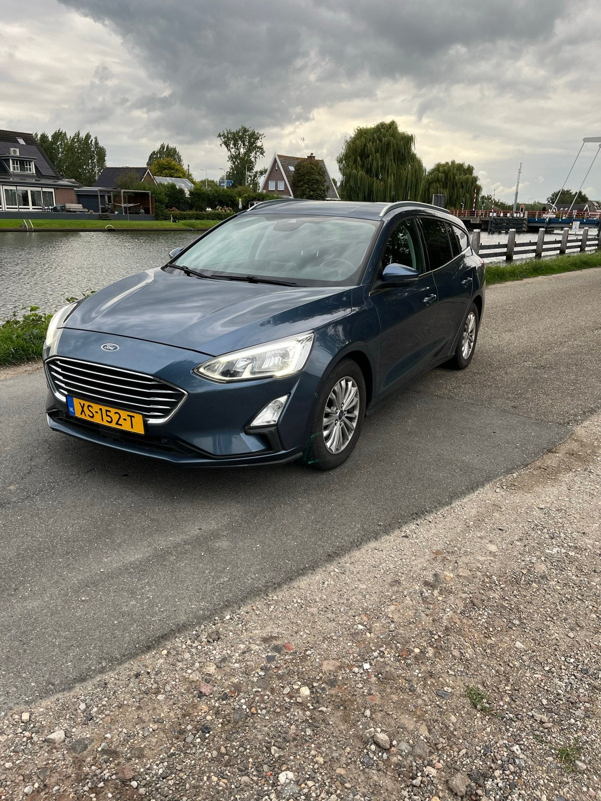 Ford Focus 1.5 Ecoboost 150pk handgeschakeld 2019 Blauw, Stof, Zwart, 4 cilinders, 700 kg