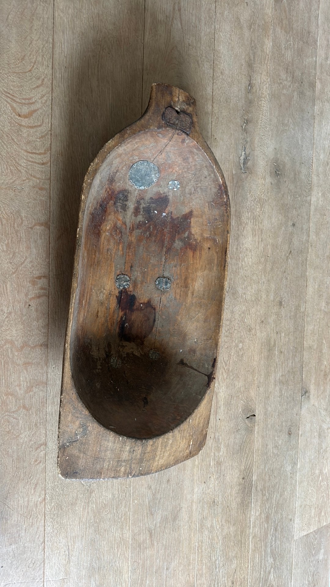 Houten trog, Ophalen, Gebruikt, Rechthoekig, Hout