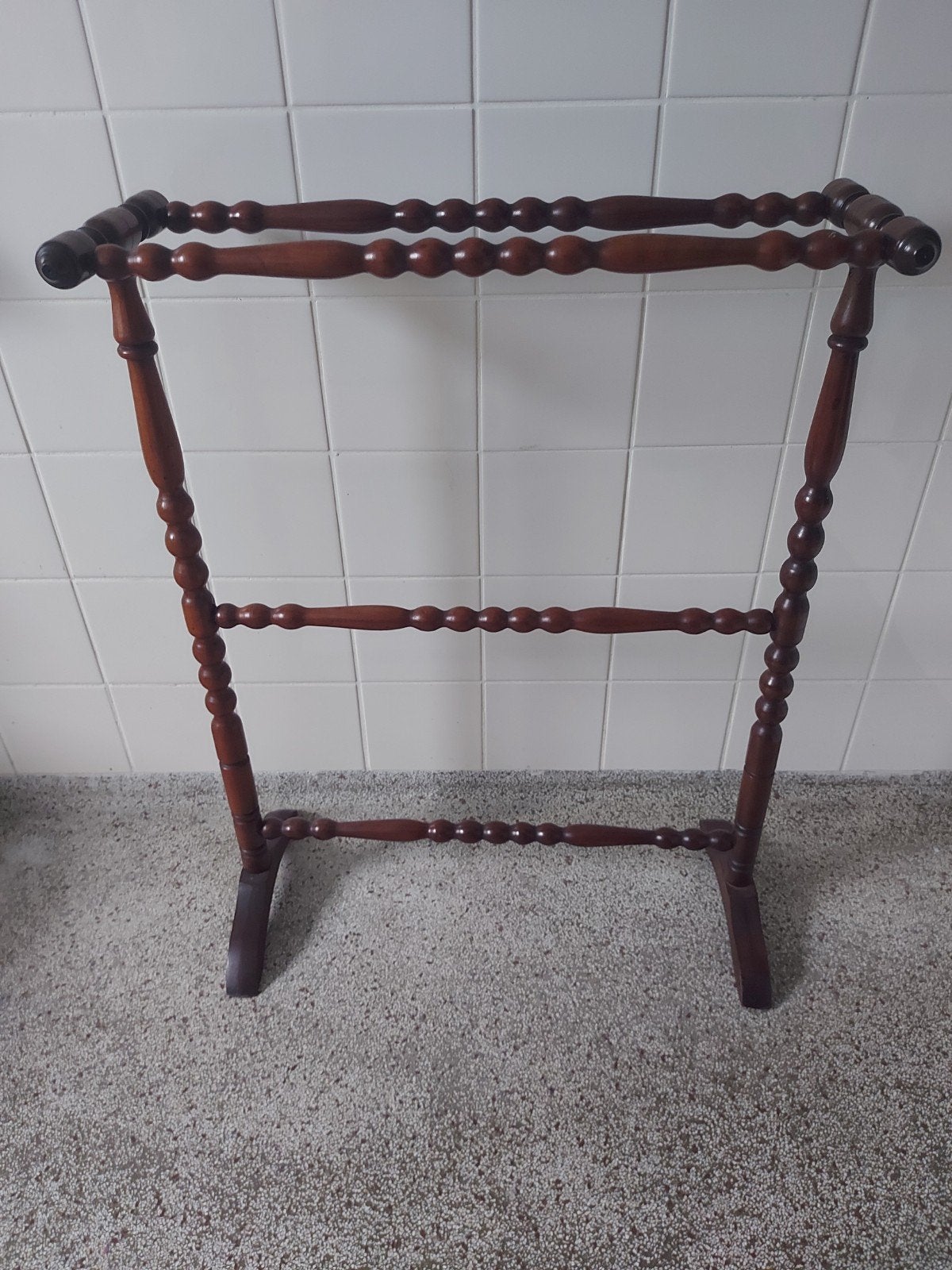 Antiek wasrek/handdoeken rek., Antiek en Kunst, Ophalen