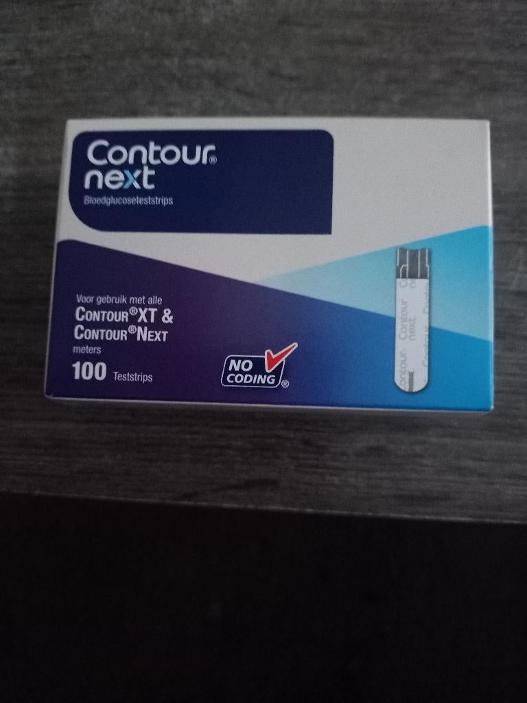 Contour Next teststrips., Ophalen of Verzenden, Nieuw