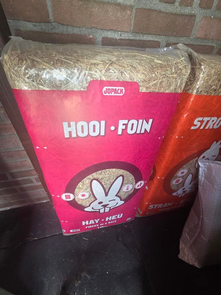 10 kilo hooi, Dieren en Toebehoren, Ophalen of Verzenden, Vee