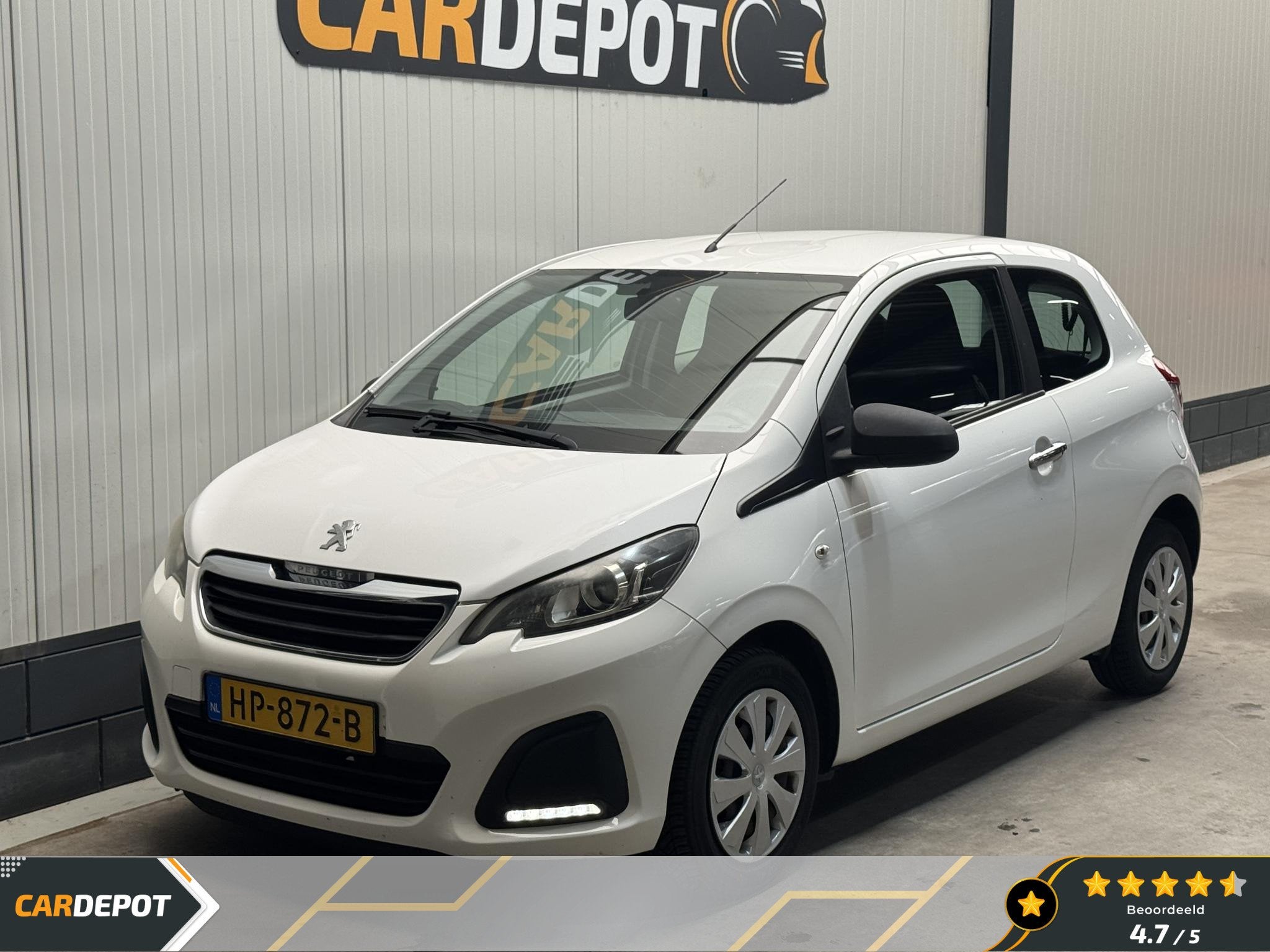 Peugeot 108 1.0 e-VTi Junior Zeer Netjes, Auto's, Peugeot, Voorwielaandrijving, Start-stop-systeem, Stof, Gebruikt
