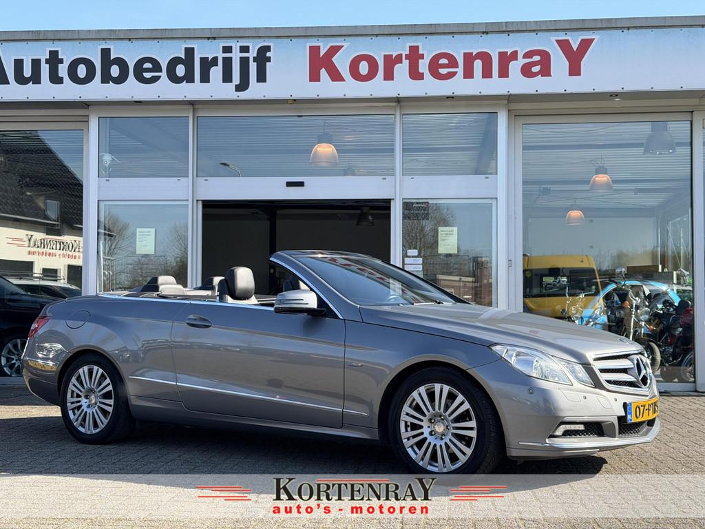 Mercedes E Cabrio 200 CGI, Auto's, Euro 5, 4 cilinders, Cabriolet, 4 stoelen