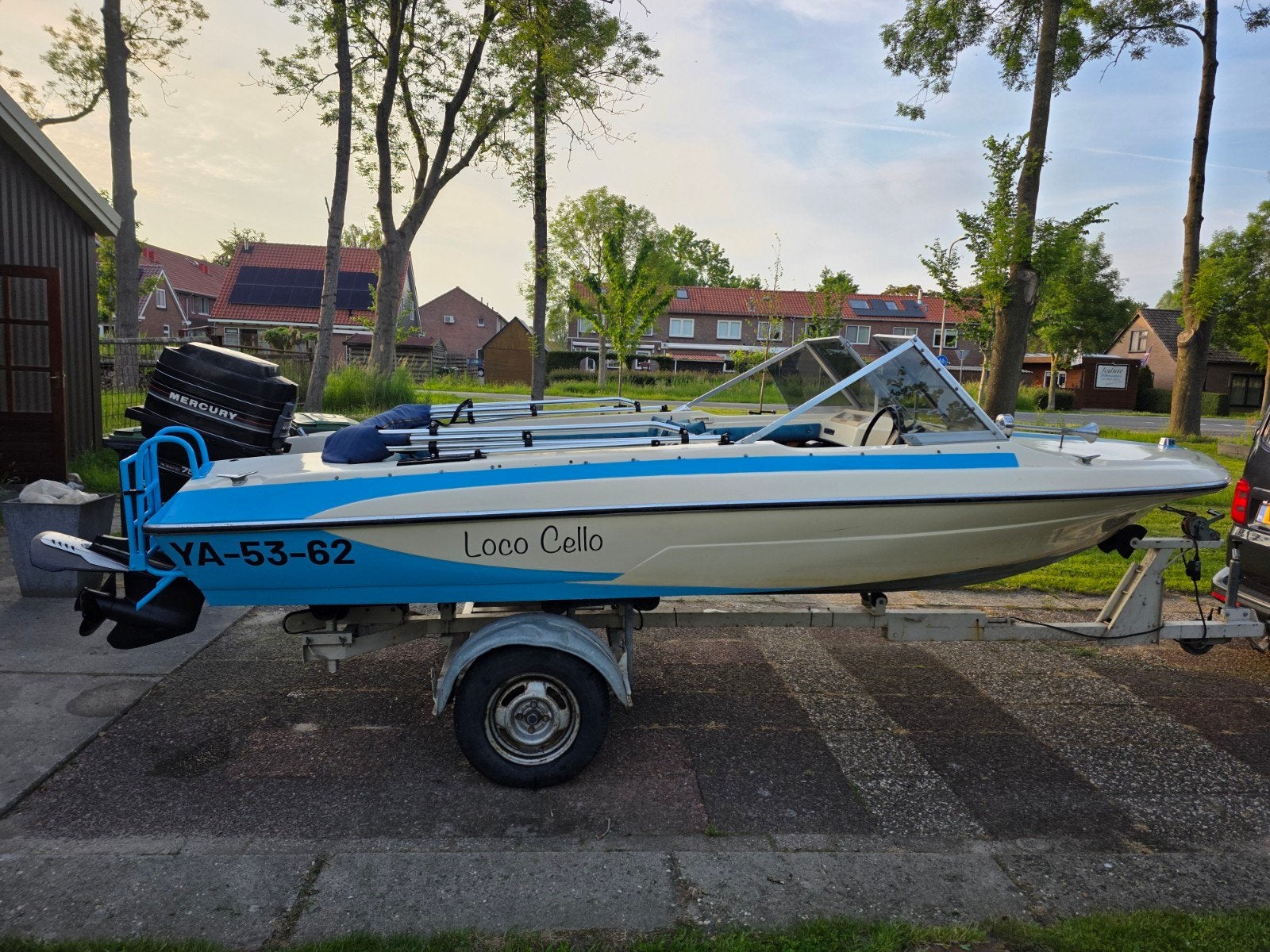 Glastron speedboot - motor loopt niet lekker, Ophalen, Overige merken, Gebruikt, 70 tot 120 pk