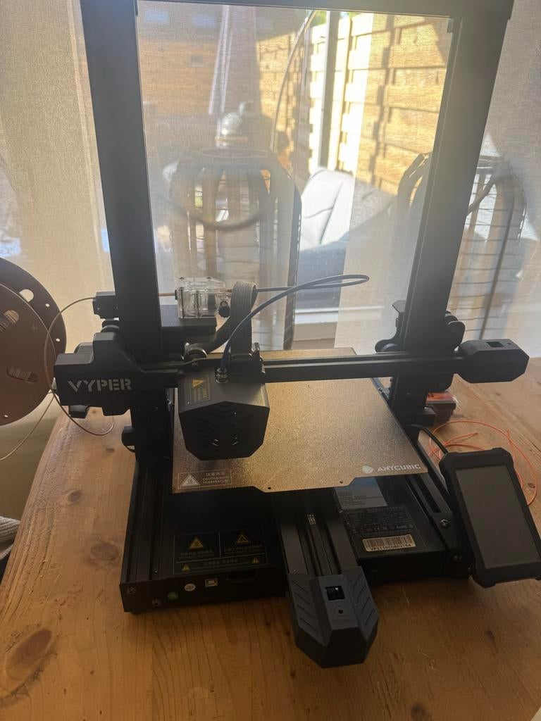 Anycubic Vyper 3D-printer, Computers en Software, 3D Printers, Gebruikt, Filament, Ophalen of Verzenden