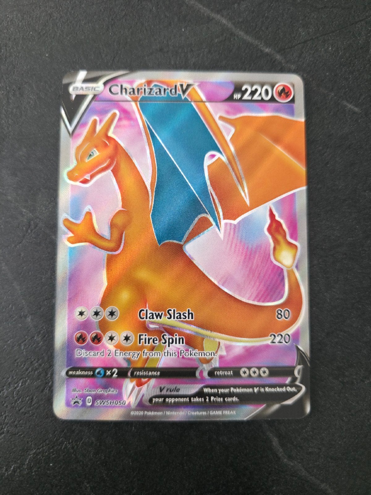 Charizard SWSH 050, Ophalen of Verzenden, Zo goed als nieuw