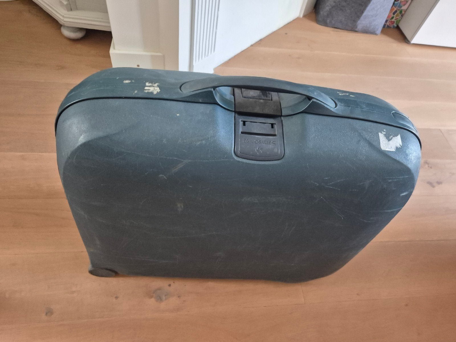 Samsonite Koffer - Stevige Reiskoffer met Wieltjes, Gebruikt, Hard kunststof, 45 tot 55 cm, Ophalen