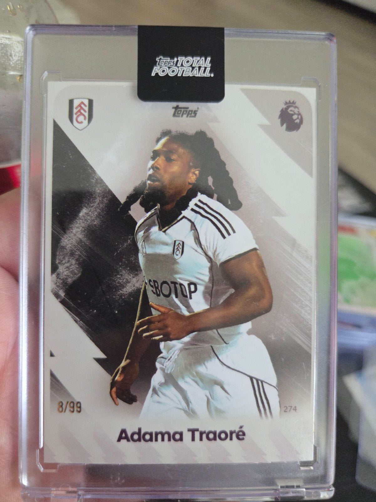 Topps Adama Traoré 8/99 Voetbal Spelerskaart, Ophalen of Verzenden, Zo goed als nieuw, Buitenlandse clubs, Spelerskaart