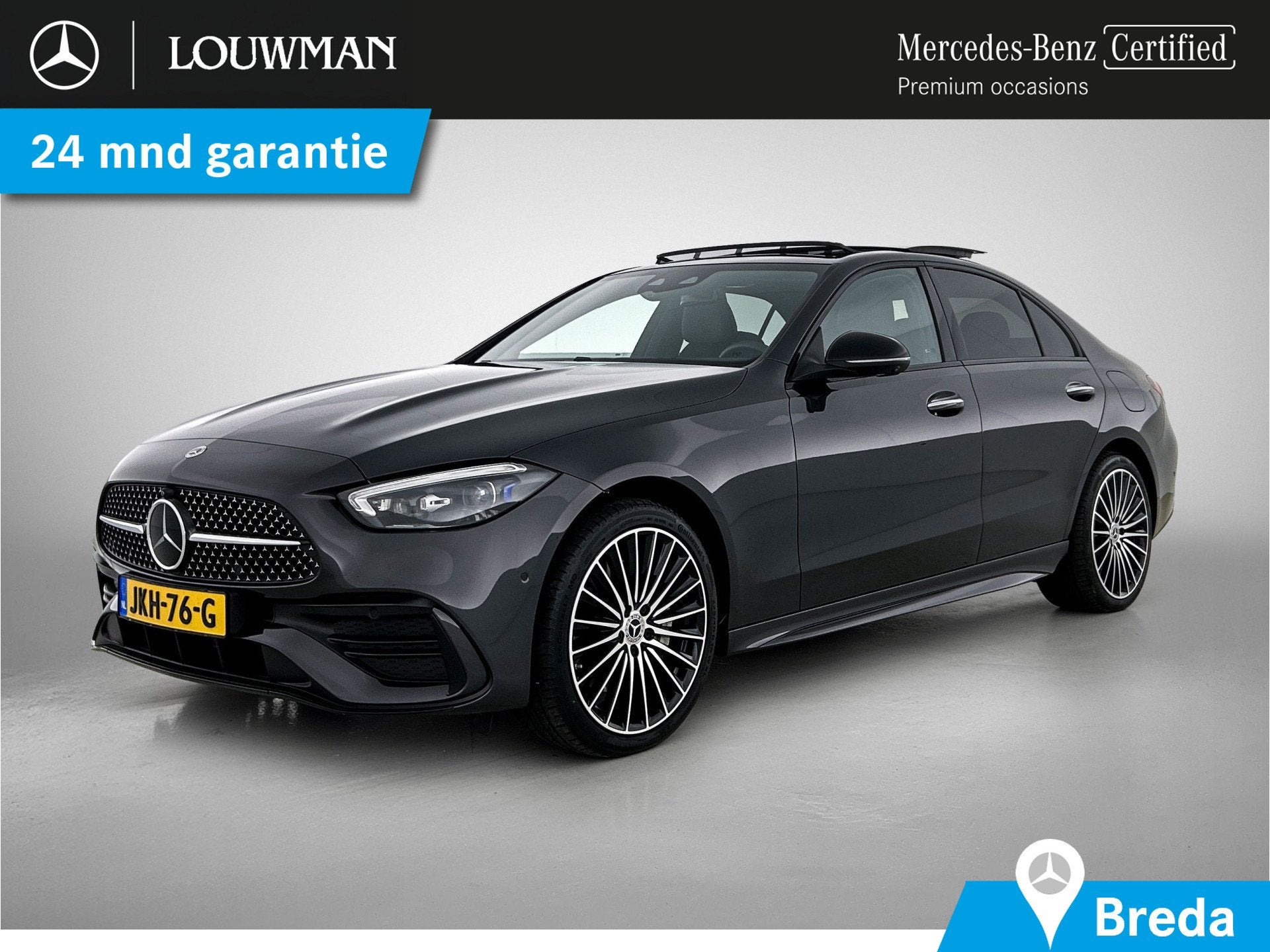 Mercedes-Benz C-Klasse 300 e Business Solution AMG AMG Line, Automaat, 12 maanden, Achterwielaandrijving, Bedrijf