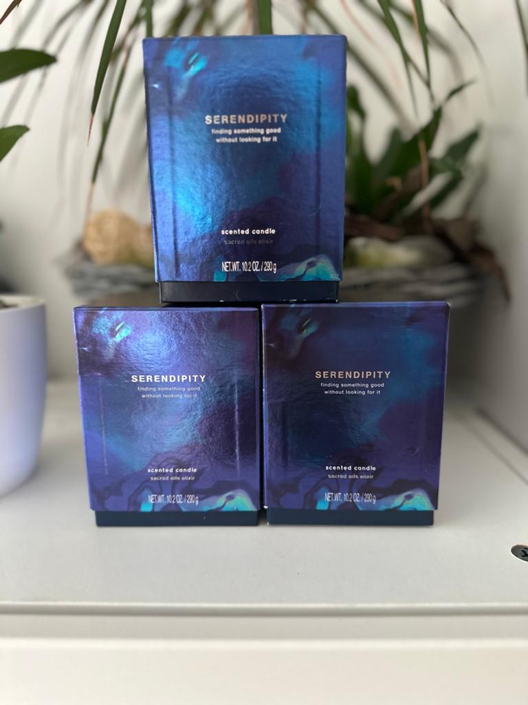 Rituals Serendipity Geurkaars - Scented Candle 290g, Overige materialen, Blauw, Nieuw, Ophalen of Verzenden