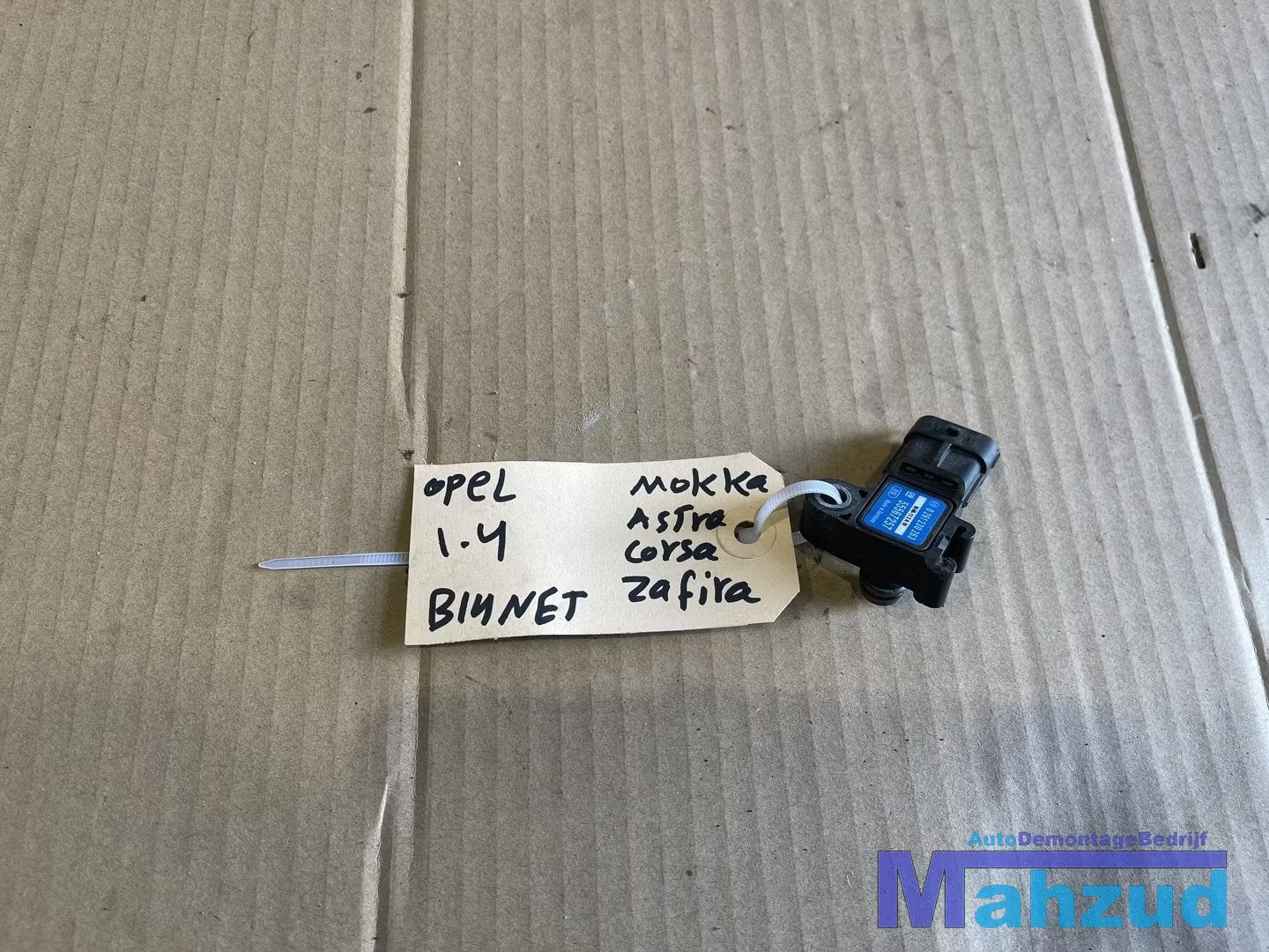 OPEL 1.4 Turbo B14NET A14NET map sensor 55567257