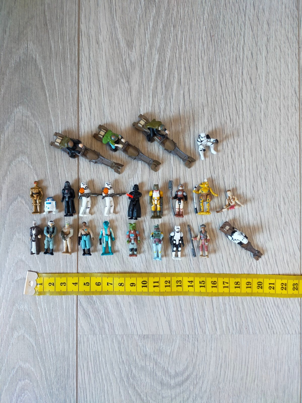 Vintage Star Wars Galoob Action Fleet Micro Machines Figuren, Verzamelen, Star Wars, Ophalen of Verzenden, Zo goed als nieuw