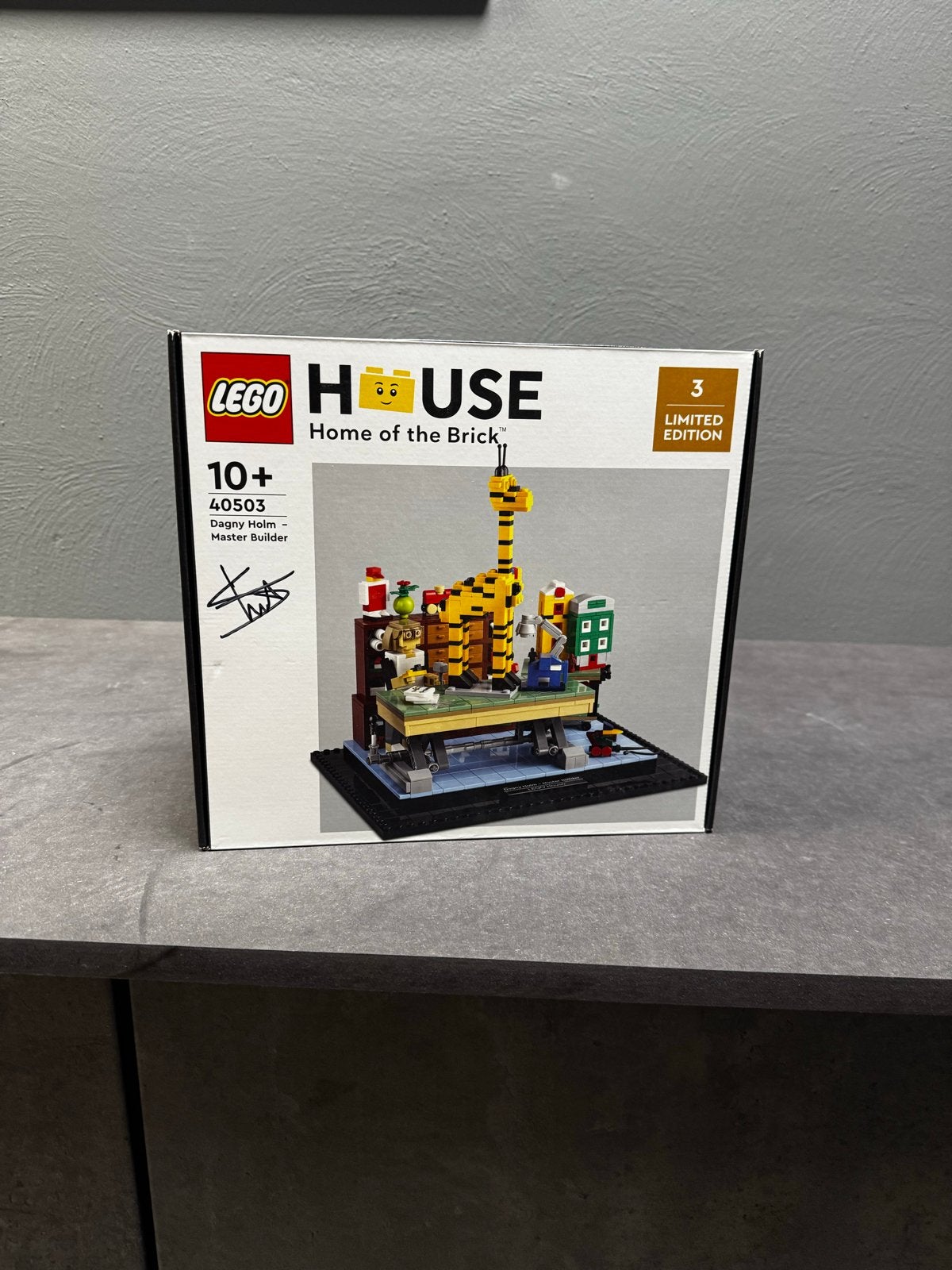 Lego House Dagny Holm Master Builder - 40503 Limited Edition, Overige thema's, Lego, Nieuw, Ophalen of Verzenden