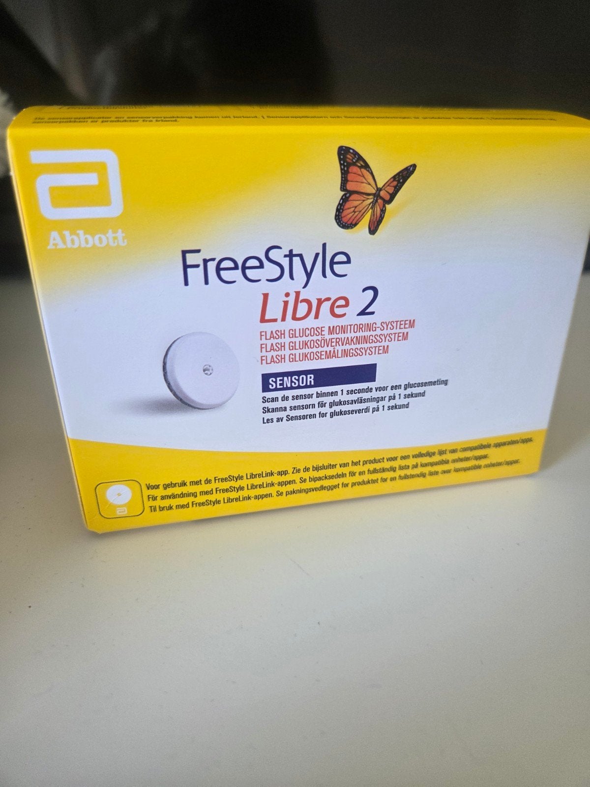 Freestyle Libre 2 Sensor - Nieuw, Diversen, Verpleegmiddelen, Ophalen of Verzenden, Nieuw
