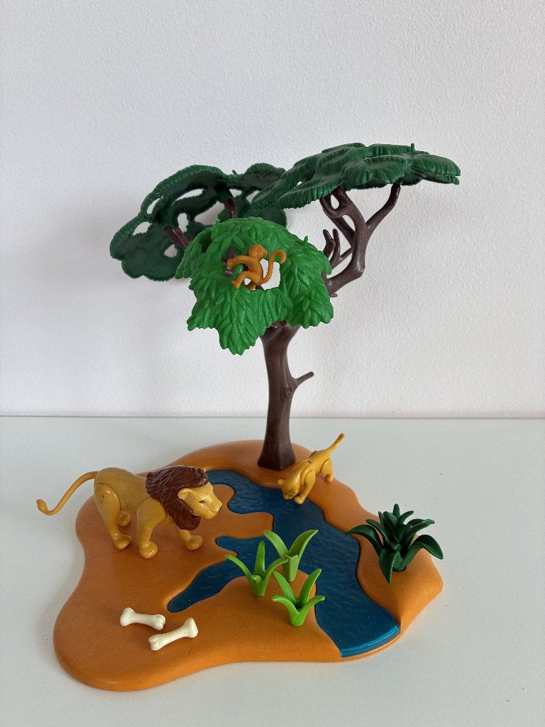 Playmobil safari met leeuwen, Wild life, Complete set, Overige typen, Ophalen of Verzenden