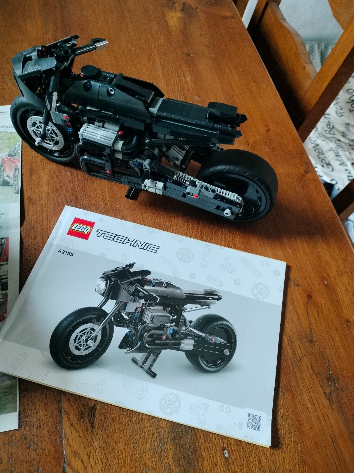 LEGO Technic THE BATMAN – BATCYCLE (set 42155), Ophalen, Lego, Technic, Complete set