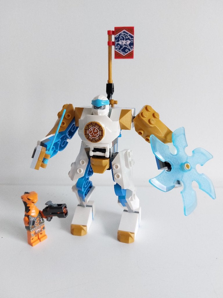Lego Ninjago - 71734 + 71761 - Kai, Zane en voertuigen, Compleet, Lego, Ophalen of Verzenden, Zo goed als nieuw