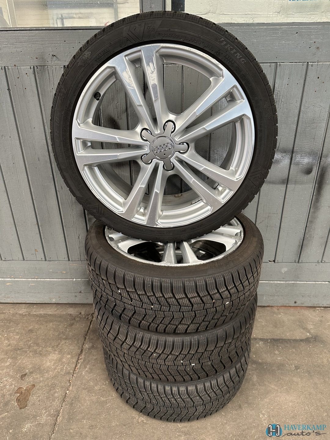 Audi A3 zomerset 225 40 18 origineel, Ophalen, 18 inch, Gebruikt, -