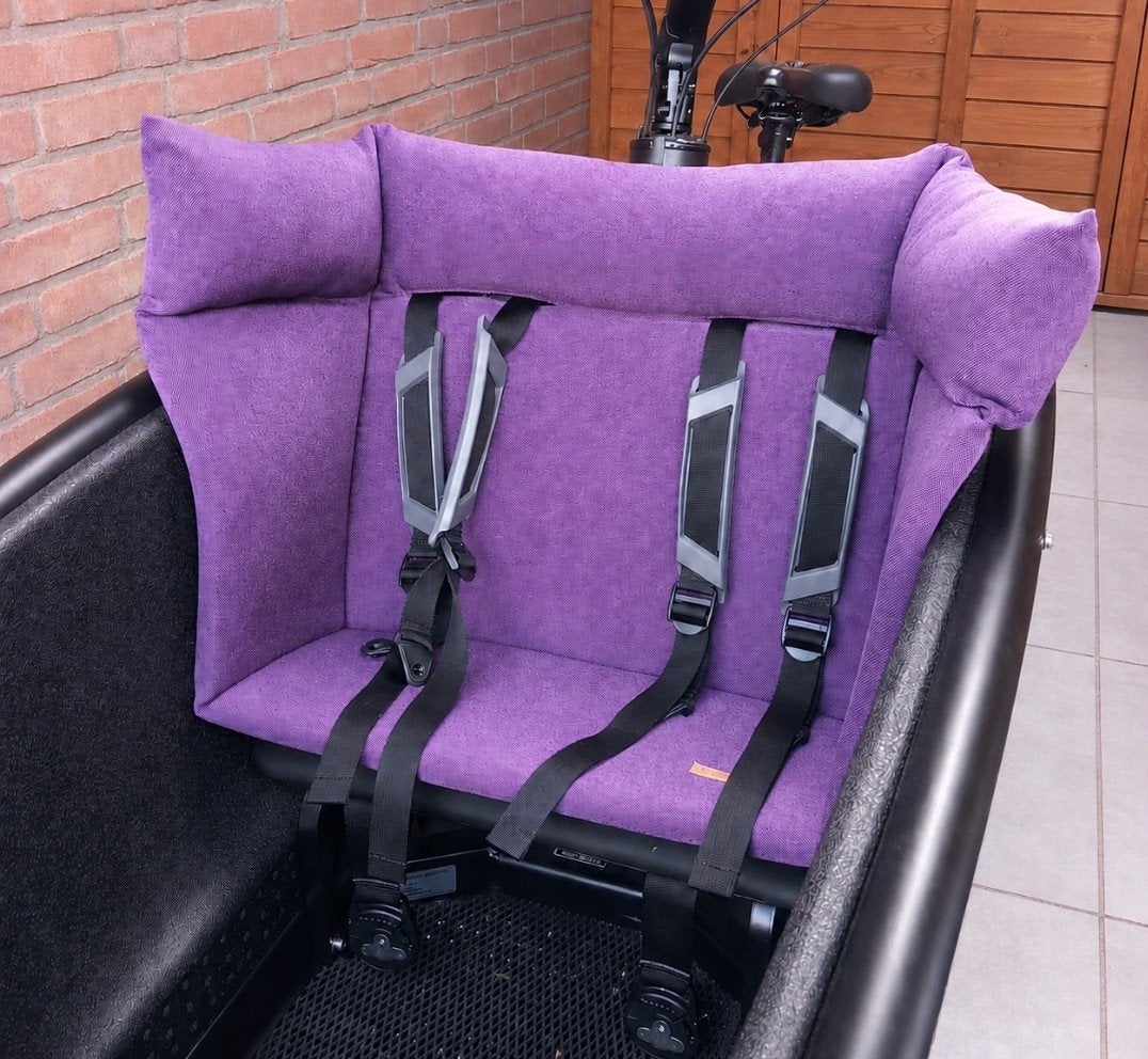 Studio Vollebak bakfietskussen voor Urban Arrow, Ophalen, Zo goed als nieuw, Achterzitje, Studio Vollebak
