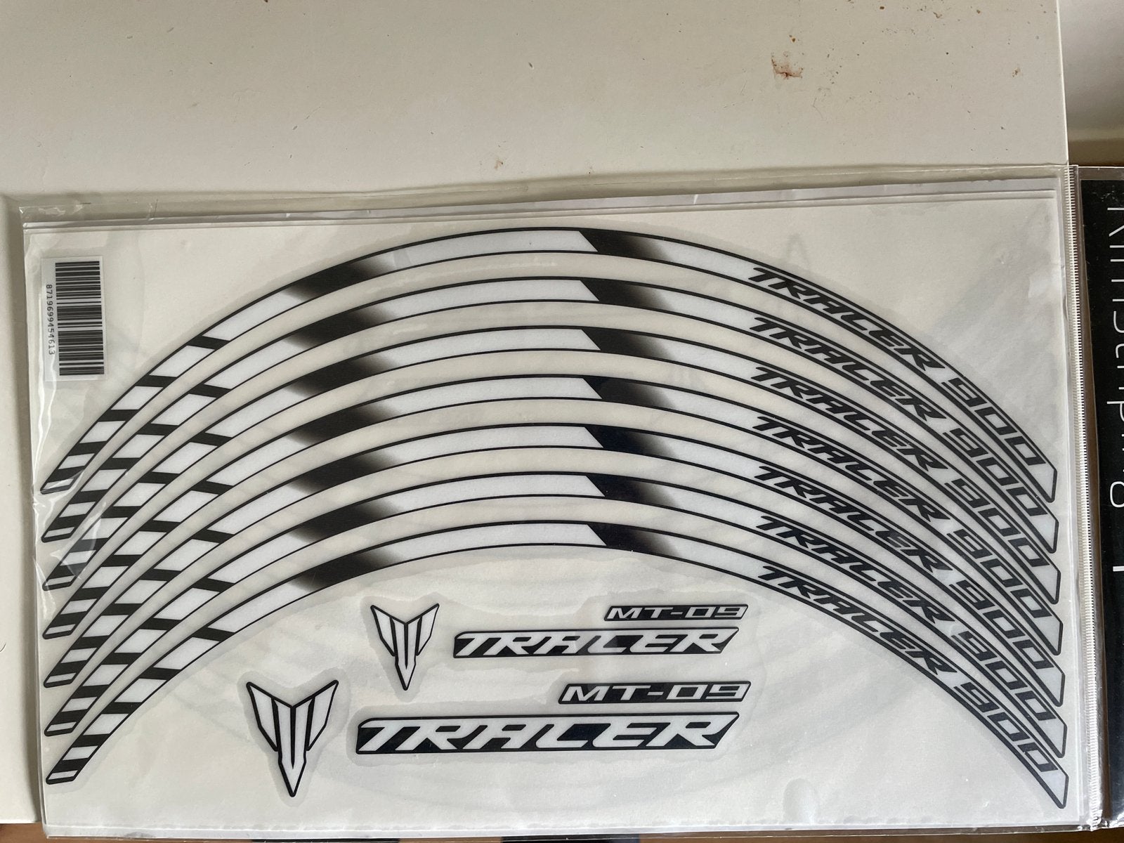 Motorsickerrandstickers Yamaha Tracer 900, Motoren, Ophalen of Verzenden