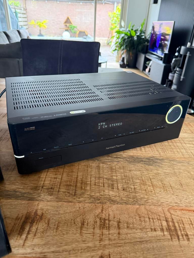 Harman Kardon AVR 151S AV-receiver met afstandsbediening, Zo goed als nieuw, 60 tot 120 watt, Stereo, Ophalen