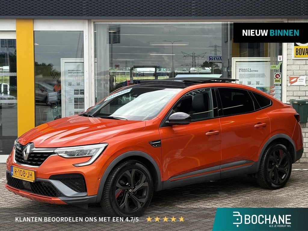 Renault Arkana 1.6 E-Tech Hybrid 145 R.S. Line | NAP | Trekh, Arkana, Gebruikt, Met garantie (alle), Origineel Nederlands