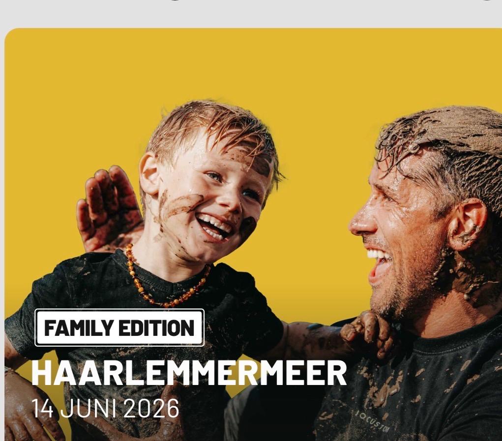 Mud Masters Family Edition tickets - 5km, Twee personen