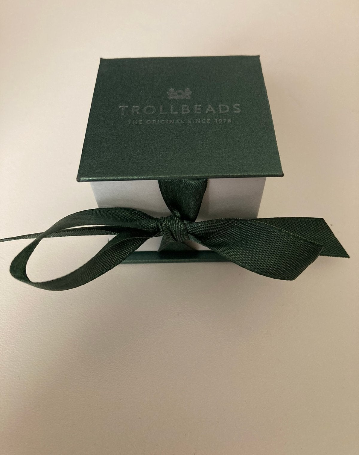 Trollbeads doosje, Ophalen of Verzenden, Zo goed als nieuw, Groen, Hardcase