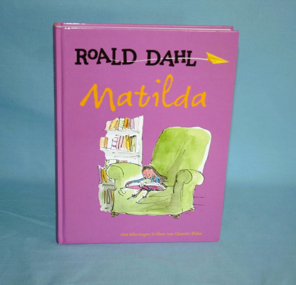 Matilda - Roald Dahl (met tekeningen van Quentin Blake), Ophalen of Verzenden, Zo goed als nieuw, Roald Dahl, Fictie