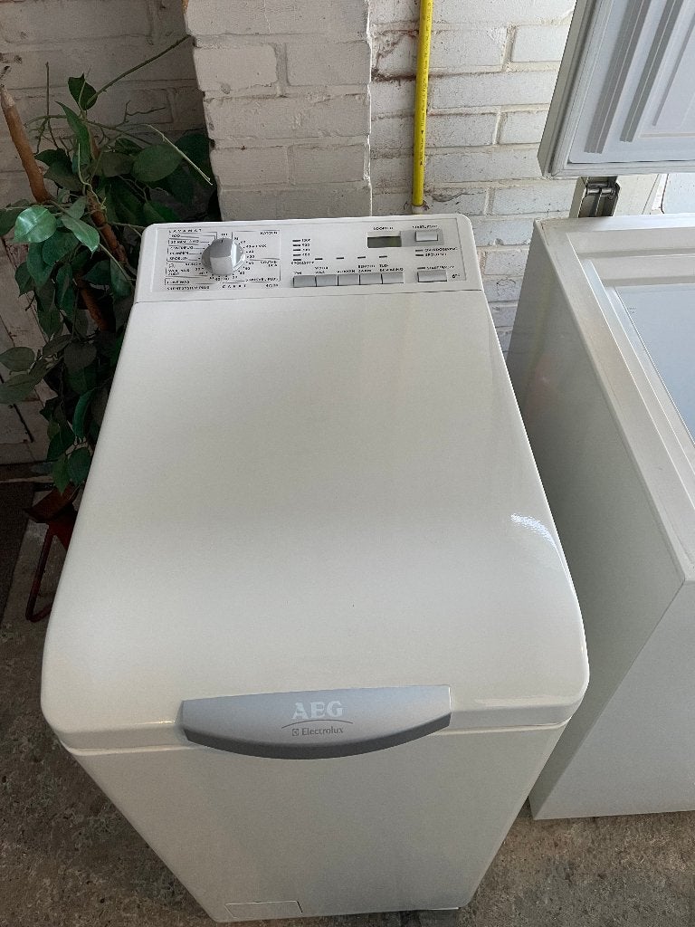 AEG / Miele wasmachine bovenlader, Witgoed en Apparatuur, Wasmachines, Gebruikt, 4 tot 6 kg, 85 tot 90 cm, 1200 tot 1600 toeren