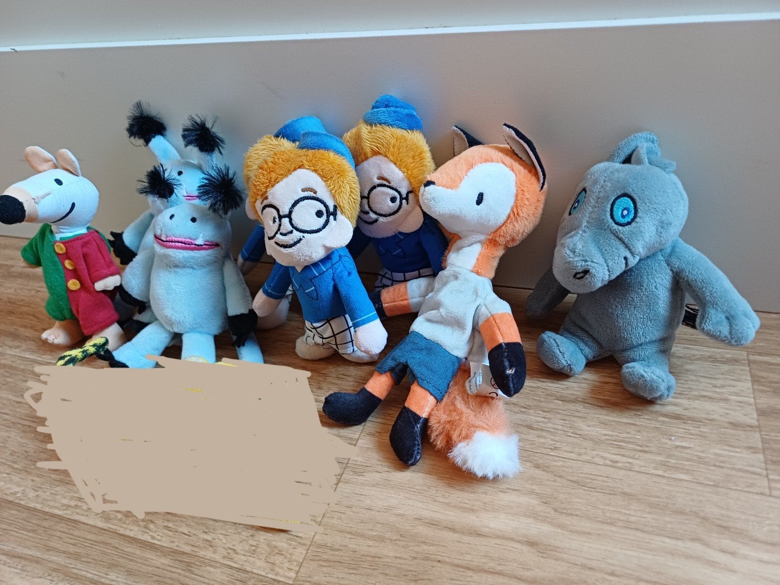 vingerpoppetjes poppetjes prentenboeken muis rinus vos tijge, Ophalen of Verzenden, Zo goed als nieuw, Overige typen