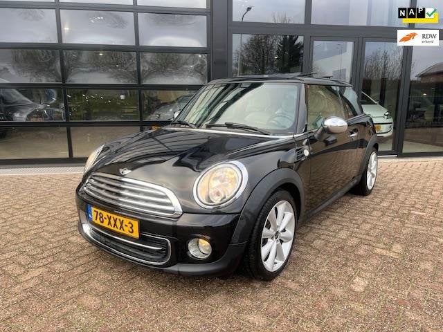 Mini Mini 1.6 Cooper Chili, Panodak, Leer, Nwe APK, Auto's, Mini, Voorwielaandrijving, Euro 5, Beige, 4 cilinders