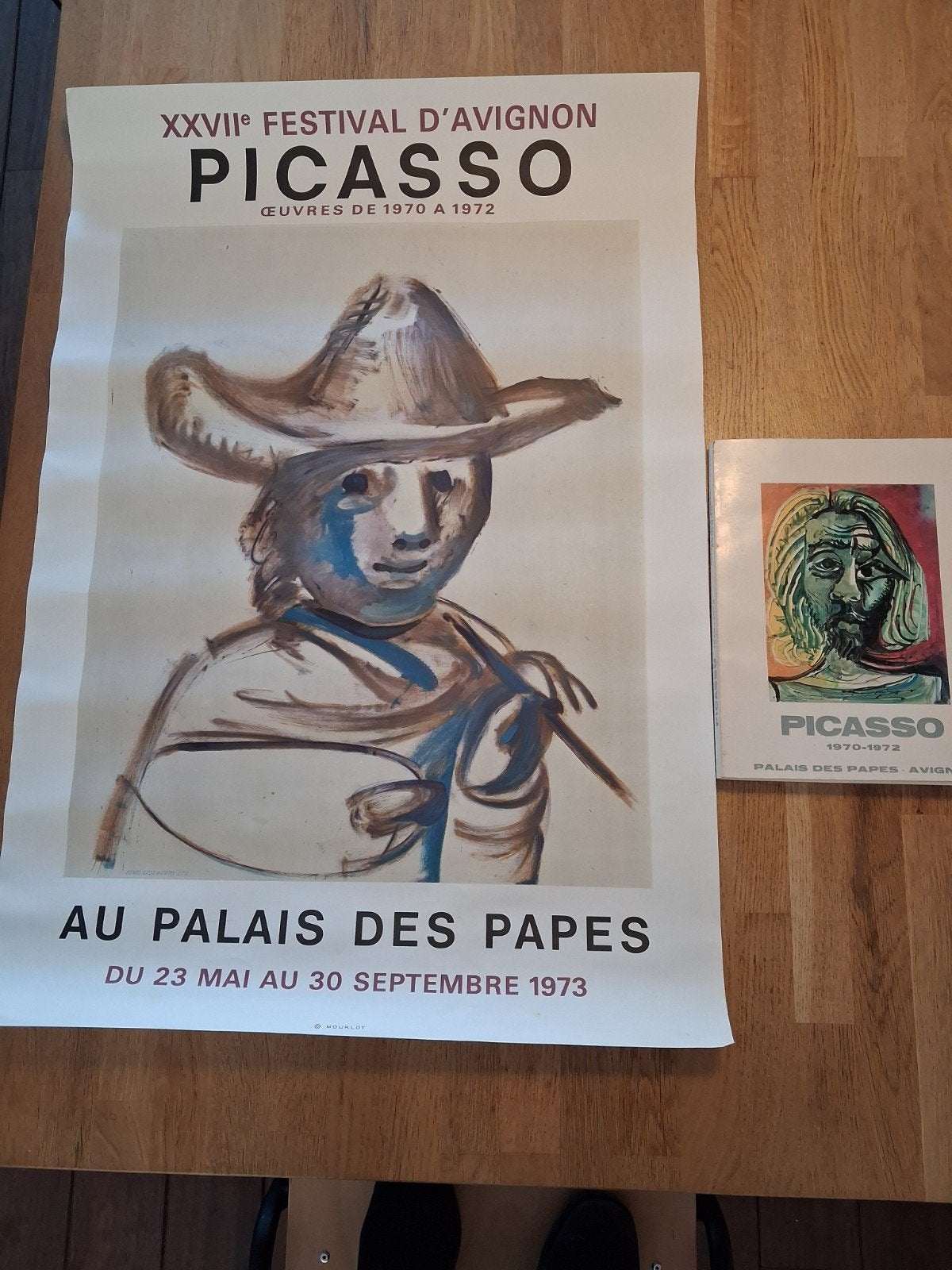 Picasso Tentoonstelling Poster & Catalogus Avignon 1973, Antiek en Kunst, Kunst | Litho's en Zeefdrukken, Ophalen