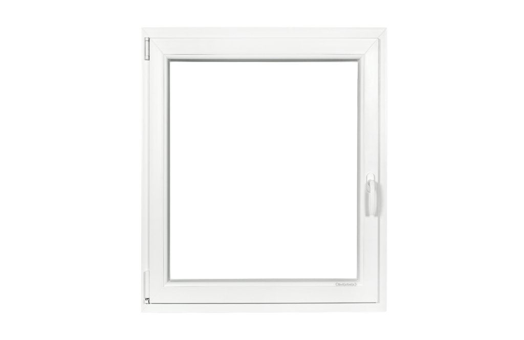 Kunststof Kozijn Draaikiep  B100 H110cm Antraciet, Niet ingevuld, Kunststof, Raamkozijn, Niet ingevuld