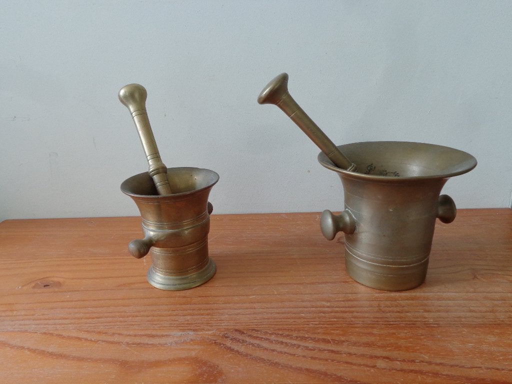 koperen/messing vvijzels, Antiek en Kunst, Curiosa en Brocante, Ophalen