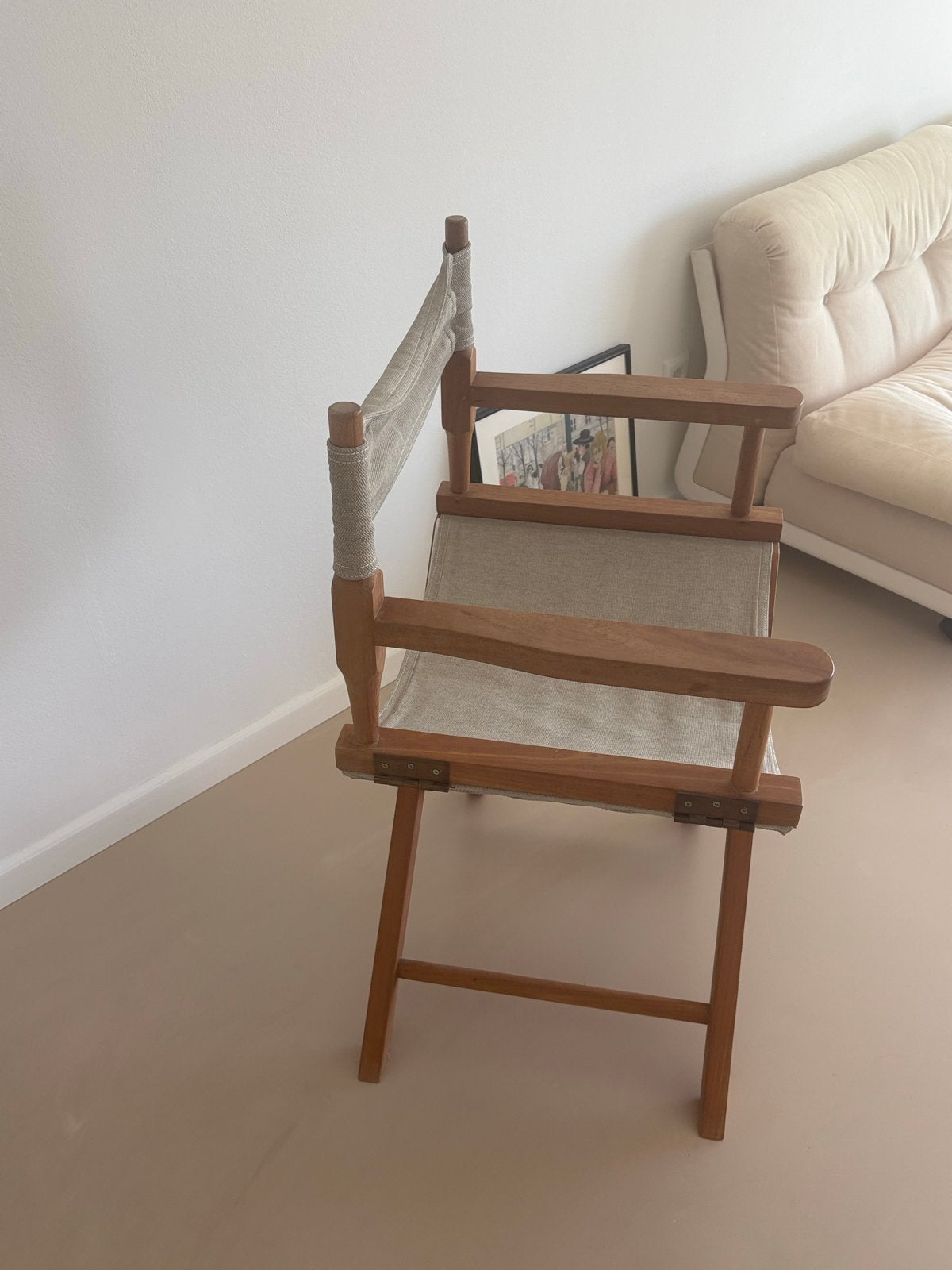 Houten Zara Home director’s chair, Ophalen, Gebruikt, Overige kleuren, Eén